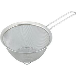 (40個セット) ステンレス 片手ざる/調理器具 (17cm) スタッキング式 ハンドル 足付き 丈夫 SUIグート (キッチン 台所)