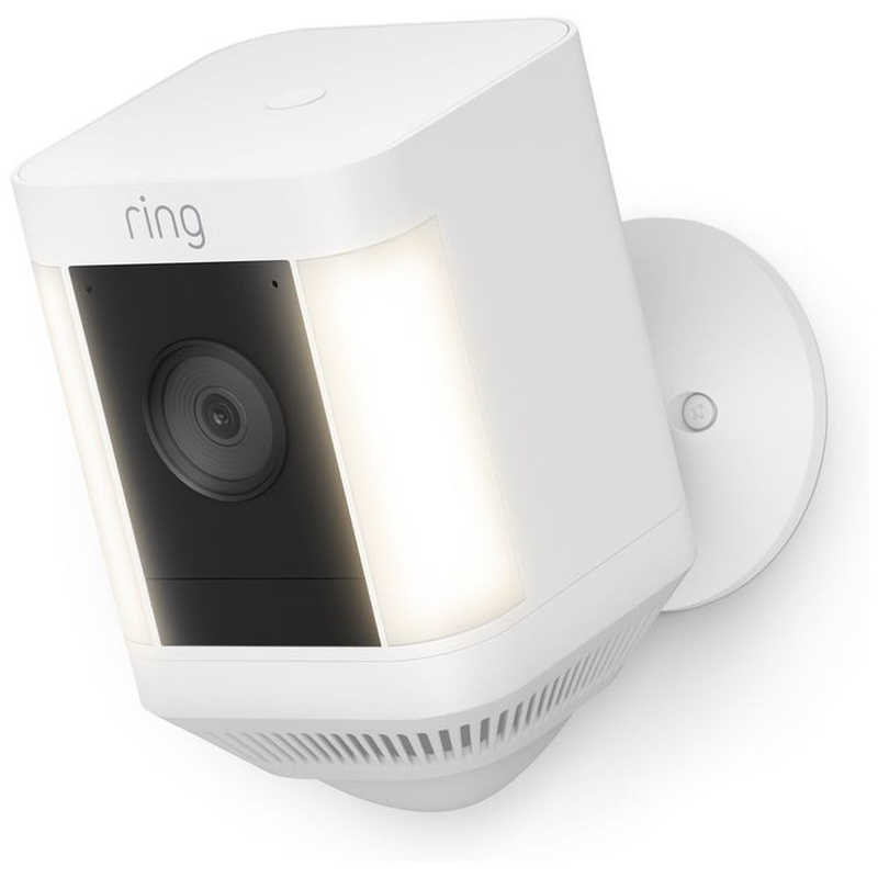 Amazon　Ring Spotlight Cam Plus Battery (リング スポットライトカム プラス バッテリーモデル) センサーライト付き屋外カメラ　B09J6FWP3Z
