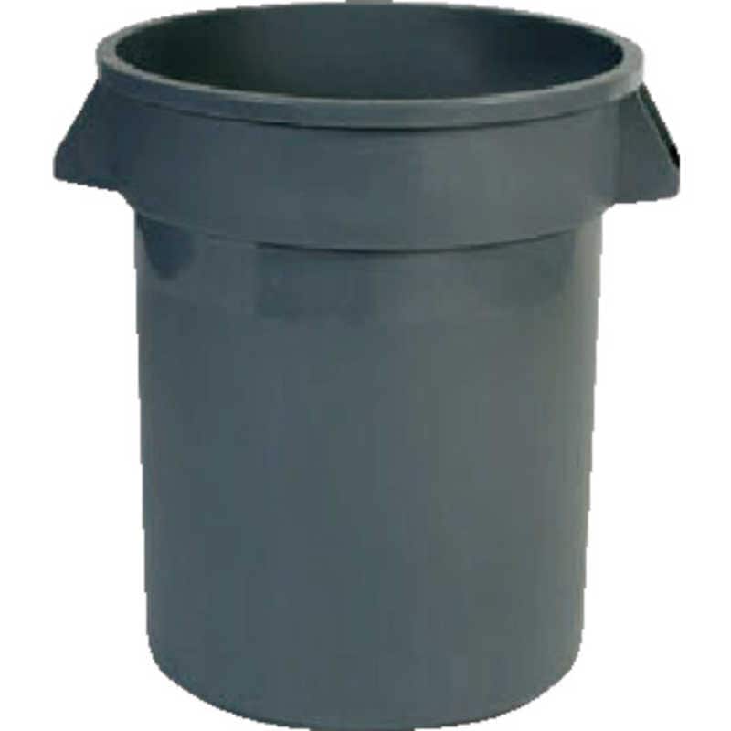ニューウェルラバーメイド社　ラバーメイド ラウンドブルートコンテナ 75.7L グレイ　262075