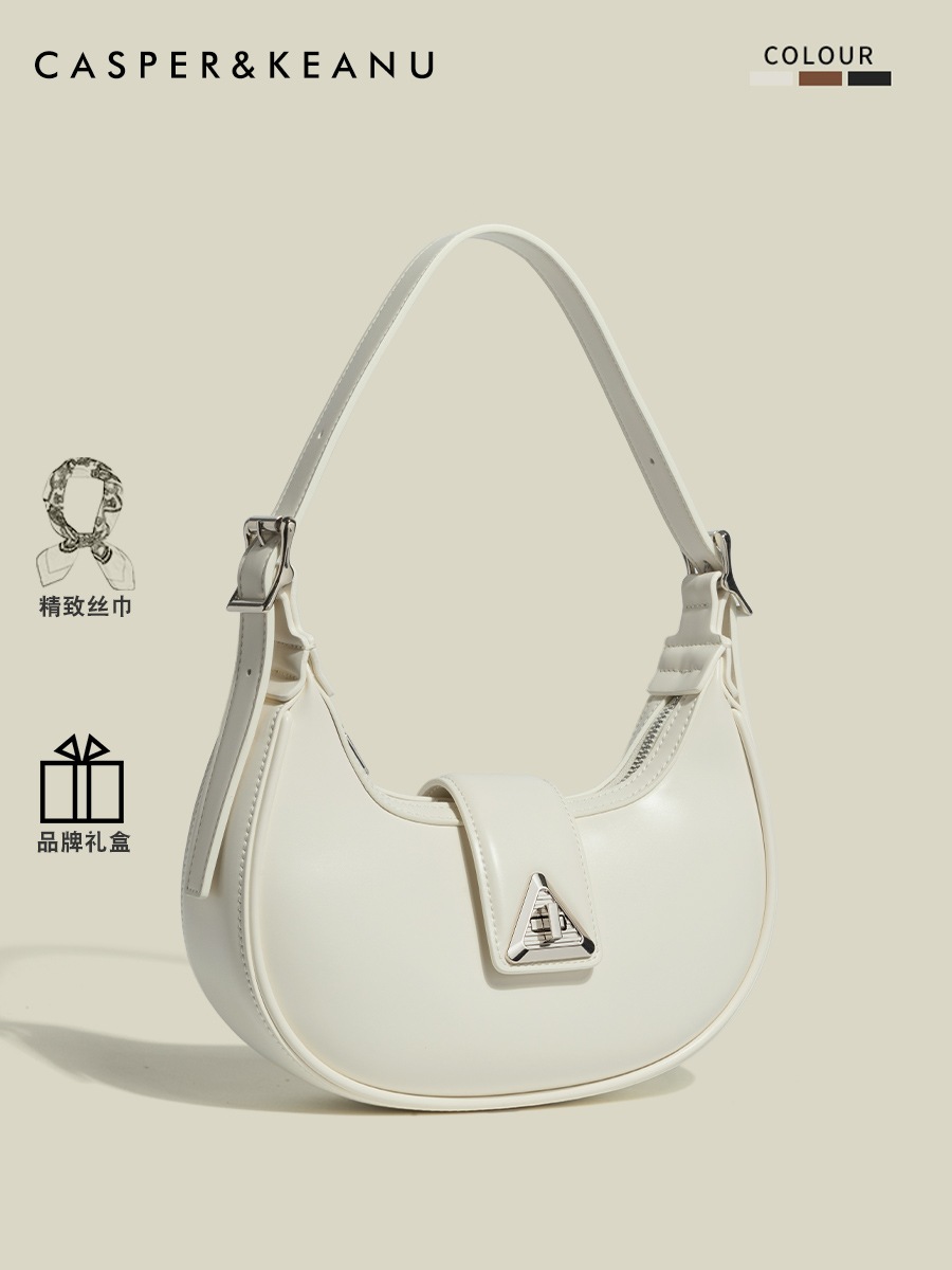 小衆高級感三日月腋の下包女2025新夏新月包単肩斜め包包