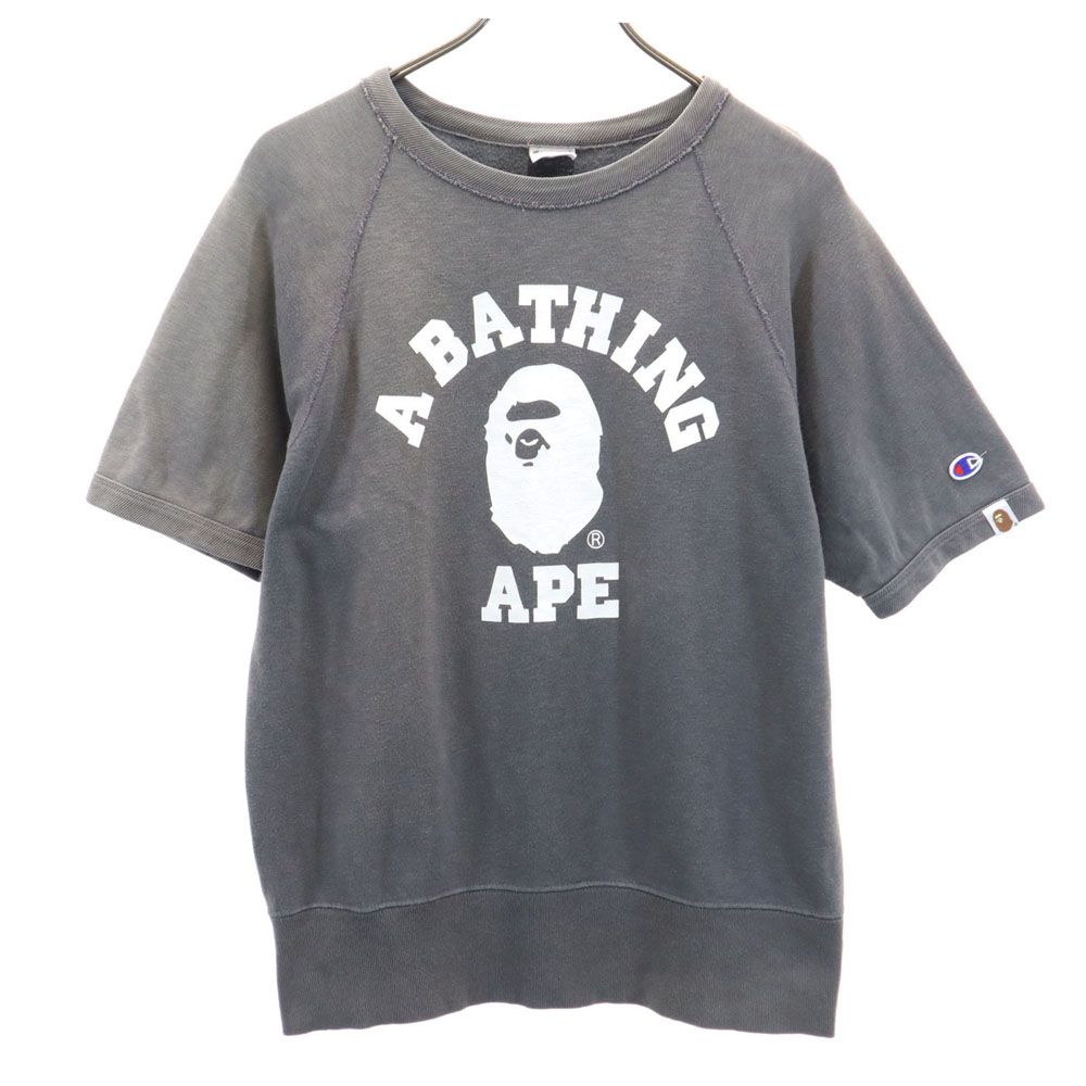 アベイシングエイプ 半袖 Tシャツ M グレー系 A BATHING APE メンズ
