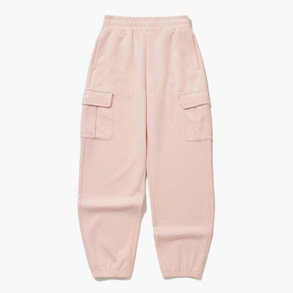 M パンツ UQC QQ122OFP12-IPK ウーマンズ モーダル ダブルテンション カーゴ ジョガー パンツ / IPK0