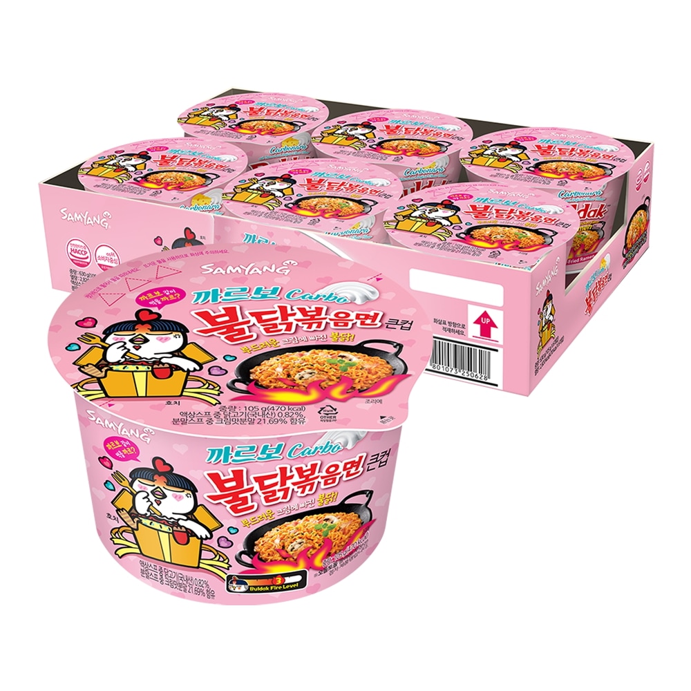 サムヤンビッグカップカルボフライチキンロースト105g6個