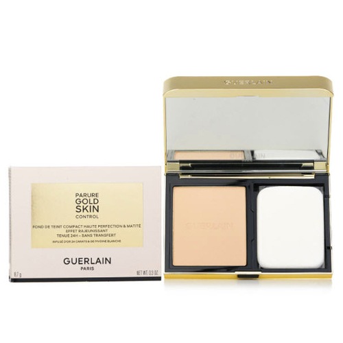 GUERLAIN パリュール ゴールド スキン コントロール コンパクト PARURE GOLD SKIN CONTROL COMPACT FOUNDATION 8.7g