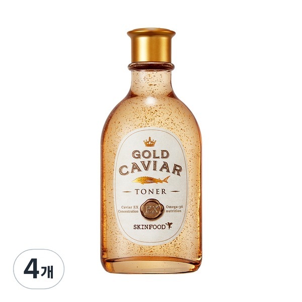 ゴールド キャビア イーエックス トナー 145ml 4個