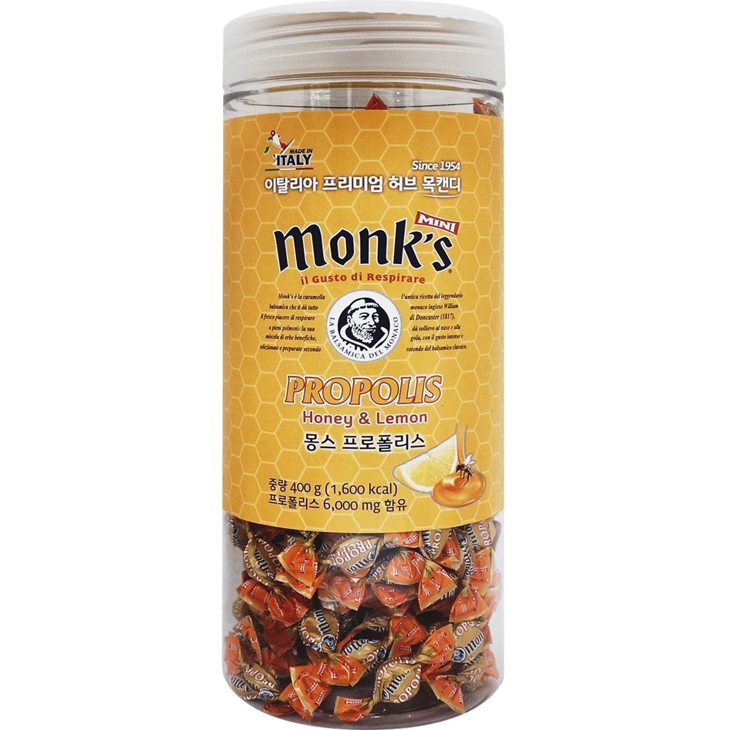 モンス プロポリスキャンディ1個, 400g