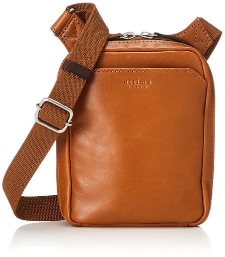 [ULTIMA] [ウルティマトウキョウ] ショルダーバッグ メンズ 本革 ミニサイズ リベロ 77682 バート 70113 キャメル FREE SIZE