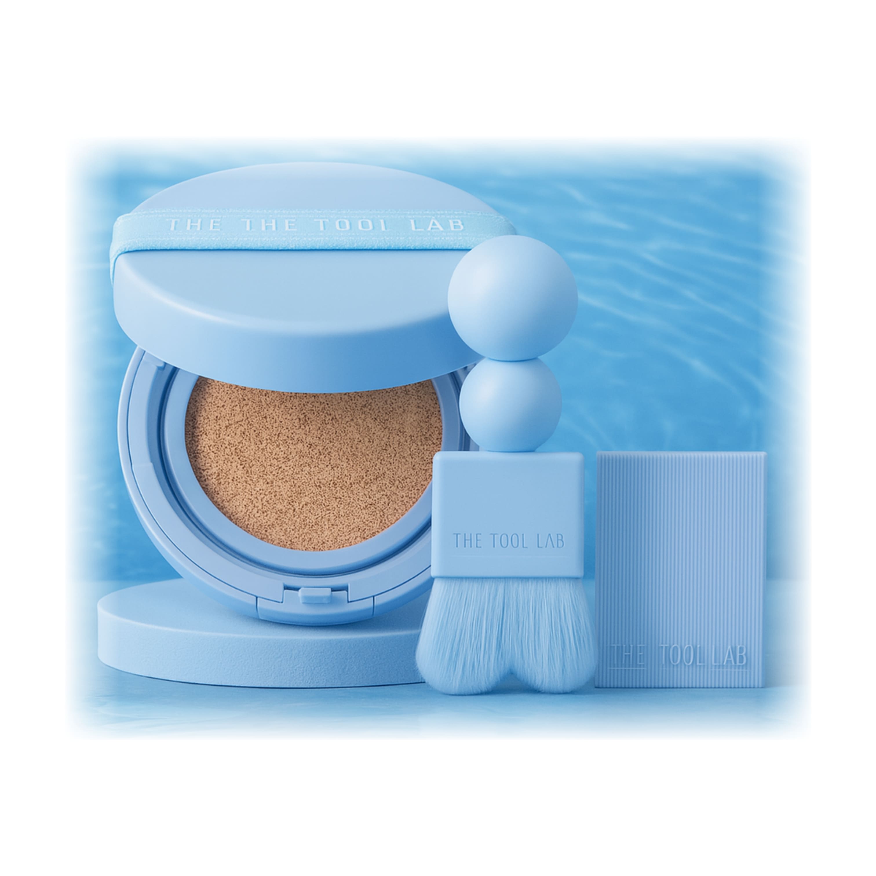 THE TOOL スタンプ スキンフィット クッション エアリー (ブラシセット/リフィルセット) SPF50+,カバー力 ,高密着,ファンデーション 6,910円