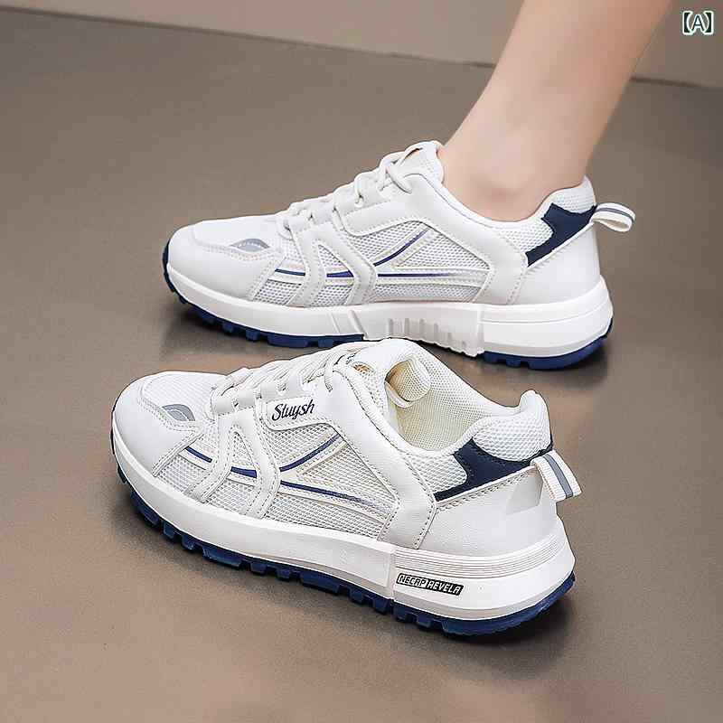 スポーツ シューズ 運動靴 レディース 靴 春 カジュアル フォレストガンプ レディース 軽量 衝撃吸収 ランニング 学生 メッシュ