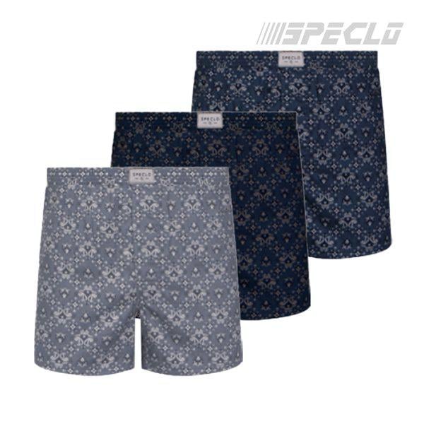 メンズピュアコットン60番手朱子織ベルディトランクSMWTF-791 3枚入り