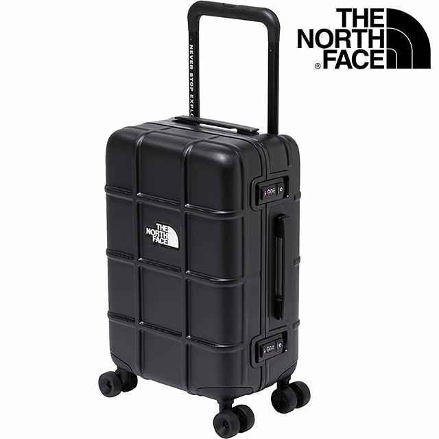スーツケース オールウェザー4ウィーラー22インチ [NM32367-K] メンズ・レディース TNF アウトドア ハードケース キャリーバッグ 出張 旅行カバン ブラック