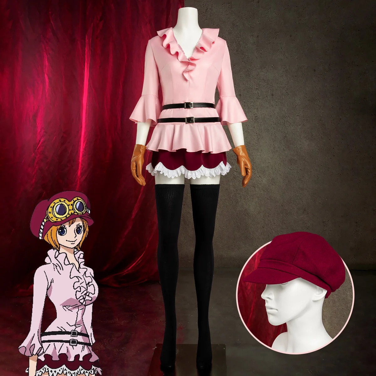 女性のための妖精の尾のコスプレ衣装,セクシーなオープンバックトップ,白いミニスカート,バッグ,ハロウィーン