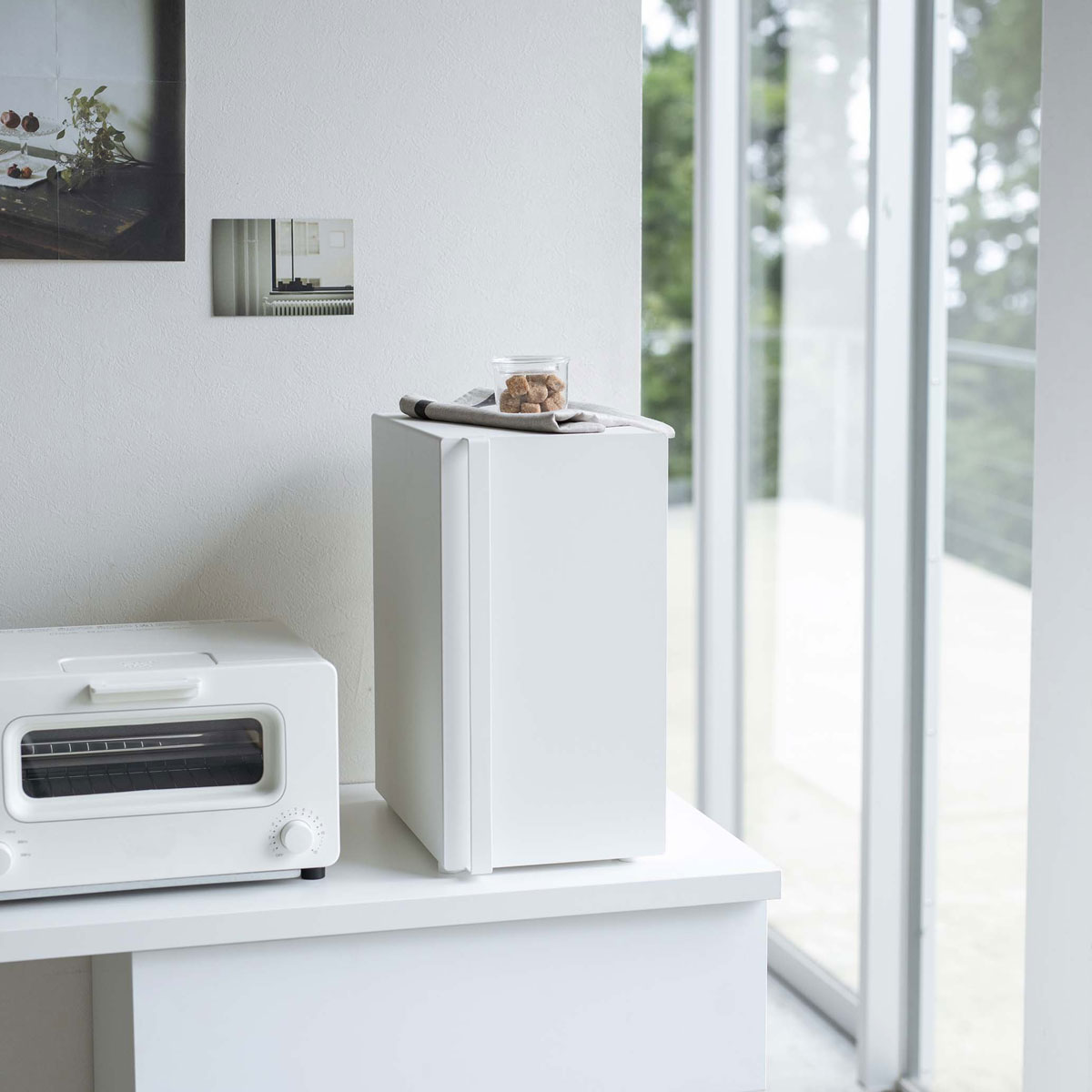 フードケース 山崎実業 TOWER タワー ブレッドケース スリム ホワイト