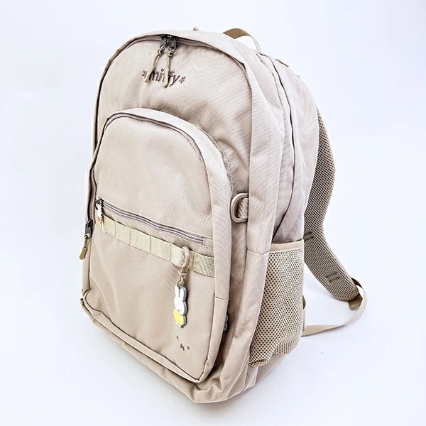 ミッフィー miffy バックパック グレージュ ホワイトフェイス リュック_1702-709755