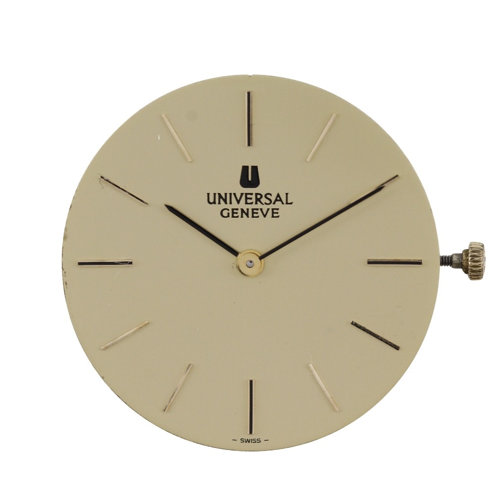 Universal Genve ユニバーサル・ジュネーブ ジャンク 腕時計 手巻き アナログ表示 ユニセックス ゴールド文字盤 中古品