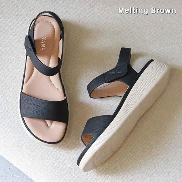 女性用厚底サンダル 女性用夏サンダル SS34