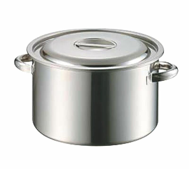 赤川器物製作所 AG 18-8半寸胴鍋 30cm（13.0L） 9,262円