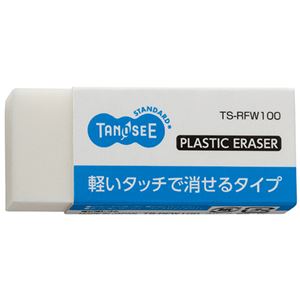 （まとめ） TANOSEE 消しゴム 大 1個 (×80セット)