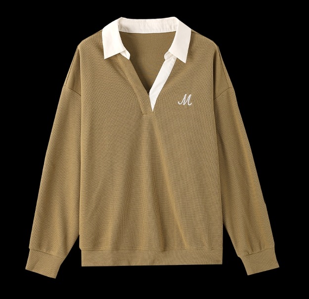 トップス セーター 長袖 刺繍 かわいい 可愛い きれいめ シンプル カジュアル 上品 おしゃれ お洒落 女子 こなれ感 キュート ガーリー 存在感 抜け感 無地 レディース 通勤