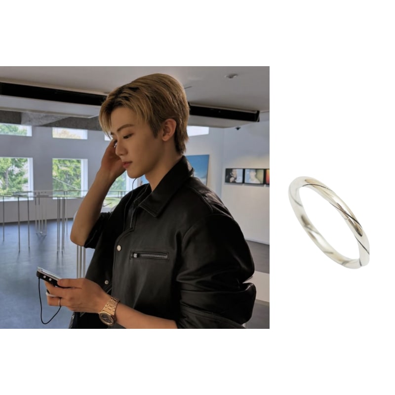 【NCT ジェミン着用】R608シルバーリング