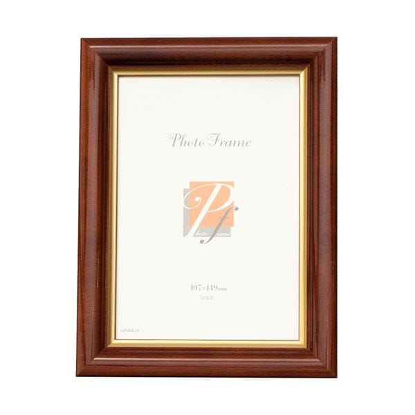 （まとめ） サクラクレパスグローシーフレーム ハガキH判 ブラウン UFWA-H#12 1枚 (×3セット)