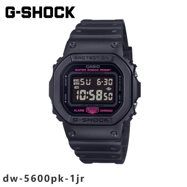 【即納】 【国内正規品】カシオ G-SHOCK DW-5600PK-1JR 腕時計 時計 ウォッチ dw-5600pk-1jr ギフト 12,012円