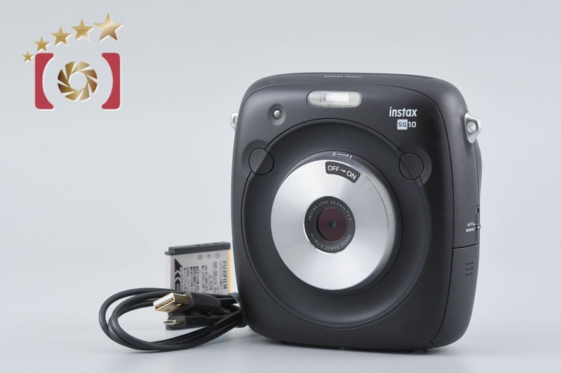富士フイルム instax SQUARE SQ10 ブラック インスタントカメラ