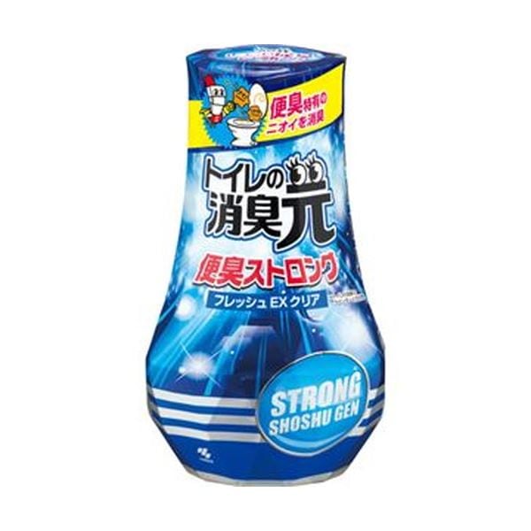 品質のいい （まとめ）小林製薬 トイレの消臭元 1個[x20] 400ml 便臭ストロングフレッシュEXクリア 消臭剤・芳香剤 -  flaviogimenis.com.br