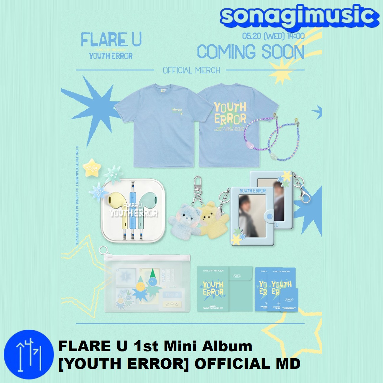 Qoo10] FNC ENTERTAINMENT [公式] [条件付き特典] FLARE : KPOP