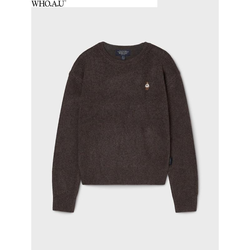W.A.U Steve Bokashi Pullover-BROWN-WHKAF4T02U