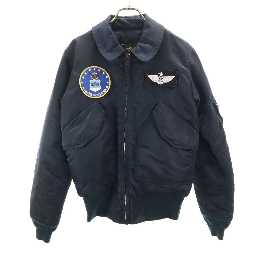 フライトジャケット XS ネイビー メンズ