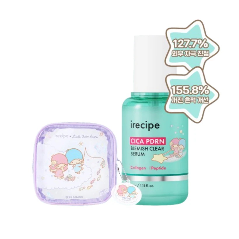 [25SS/New]純度99% 低分子シカ PDRN 跡クリアセラム 35ml (+PVCポーチ 贈呈）#リトルツインスター