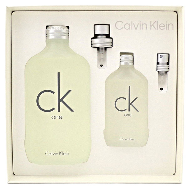 【訳あり】 カルバンクライン CK－ONE (シーケー ワン) EDT オードトワレ 100ml X 2本 デュオ セット 【箱不良】 香水
