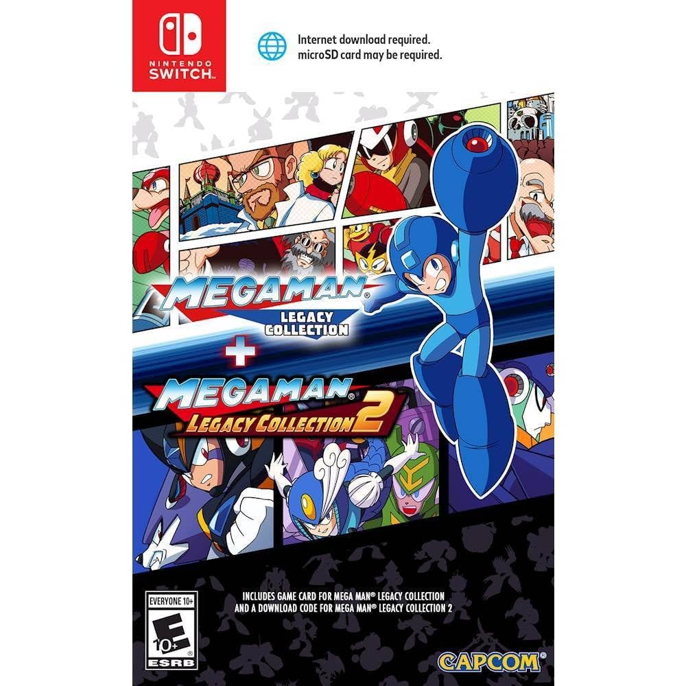 全国送料無料！！ Mega Man Legacy Collection 1 2 (輸入版:北米) -Switch
