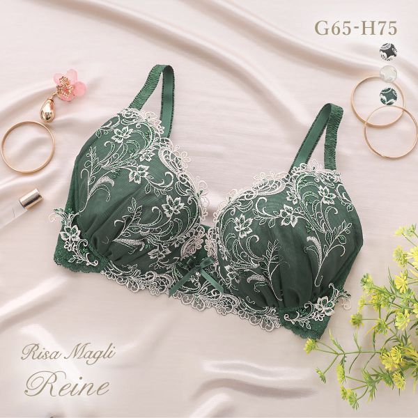 リサマリ レーヌ アンシェラ 3/4カップ ブラジャー GH 大きいサイズ Risa Magli R