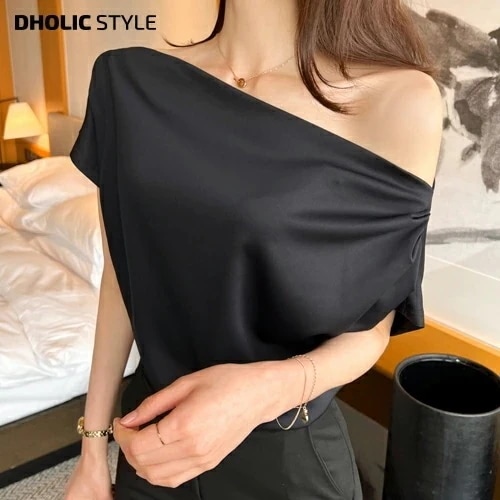 タックショルダードレープブラウス・p394104