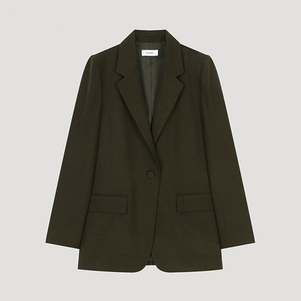 (Shes Miss) ベーシックシングルワンボタンジャケット_SWWJKO42070_DW