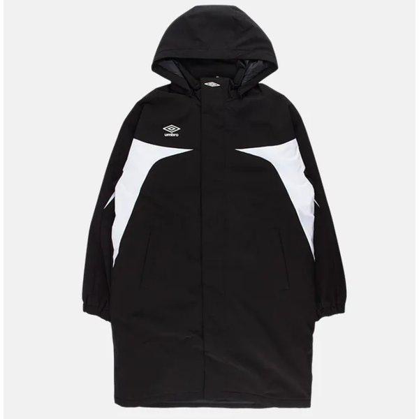 フットボールベンチロングダウンジャケット BB UP421SPJN1 BLK0