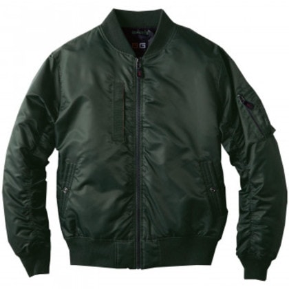 桑和 0014-00 フライトブルゾン Sサイズ アーミー(82) G.GROUND