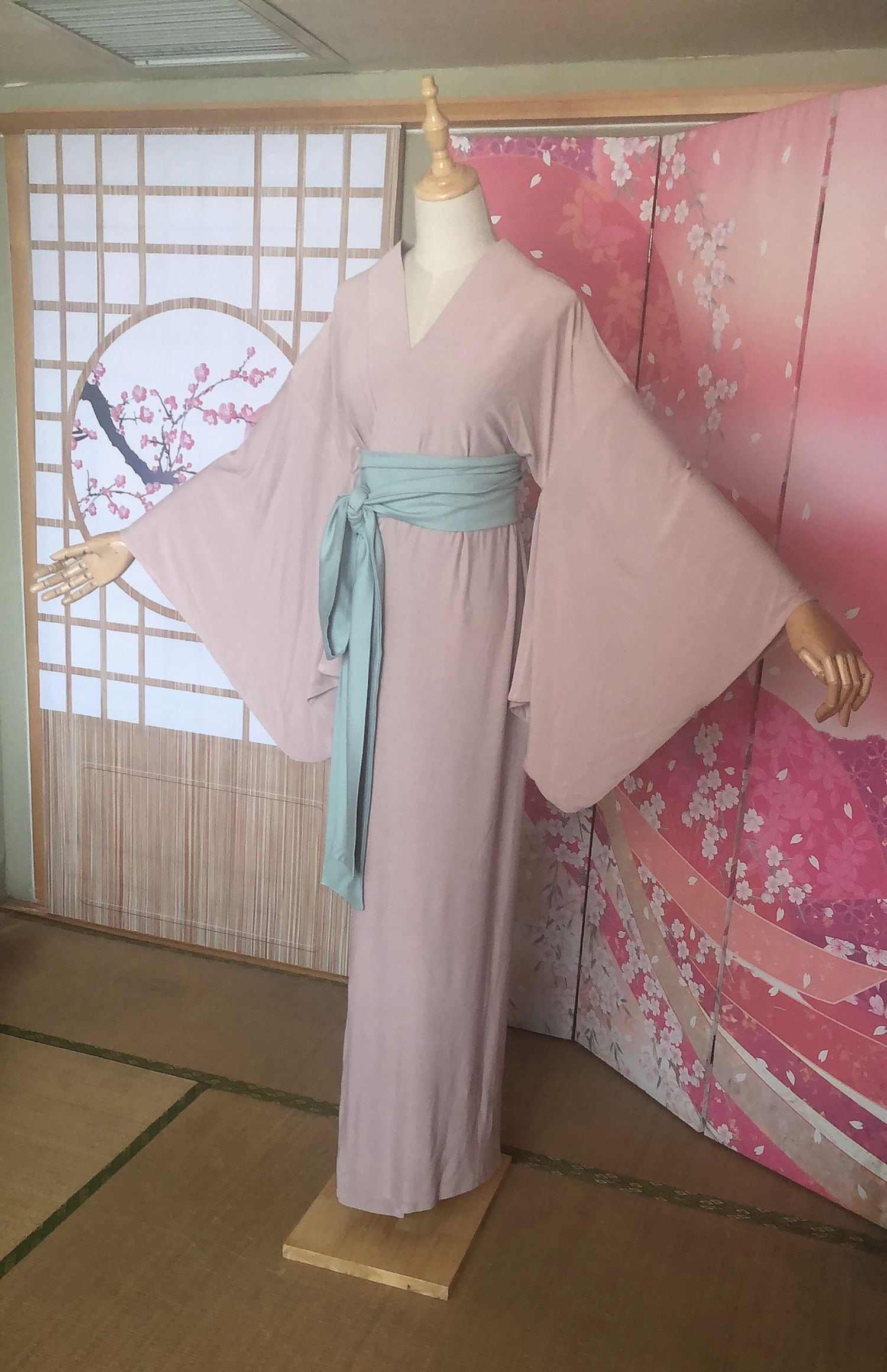 映画「ミス」ジンミンシーのオンデマンドカスタマイズと同じ着物パジャマホームドレッシングガウンバスロー