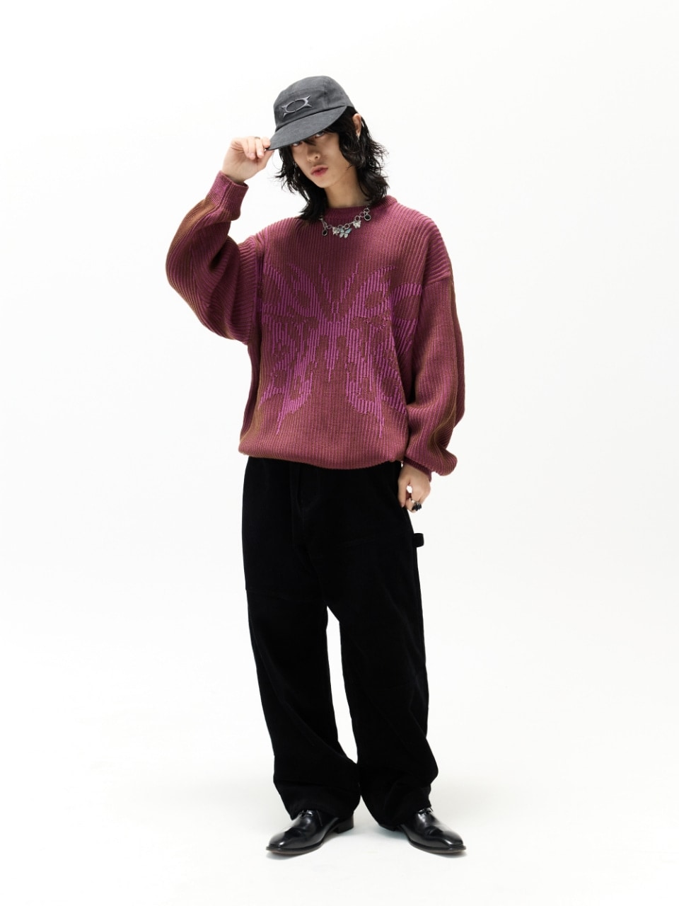 【CRITIC】 DYEING CORDUROY PANTS : BLACK