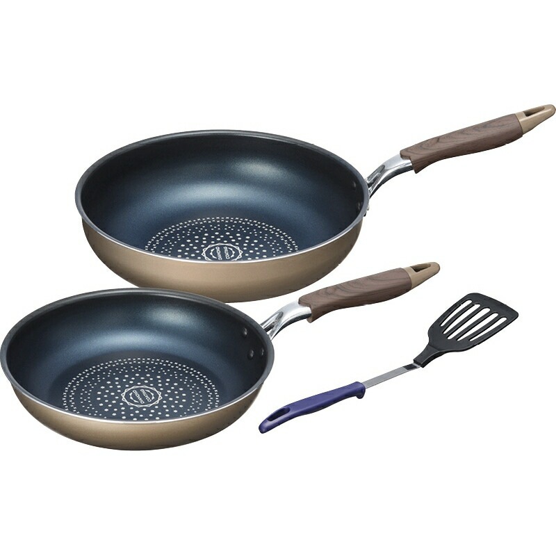 (ギフト)ブラナーノII IH対応フライパン26cm&いため鍋28cm(ターナー付)