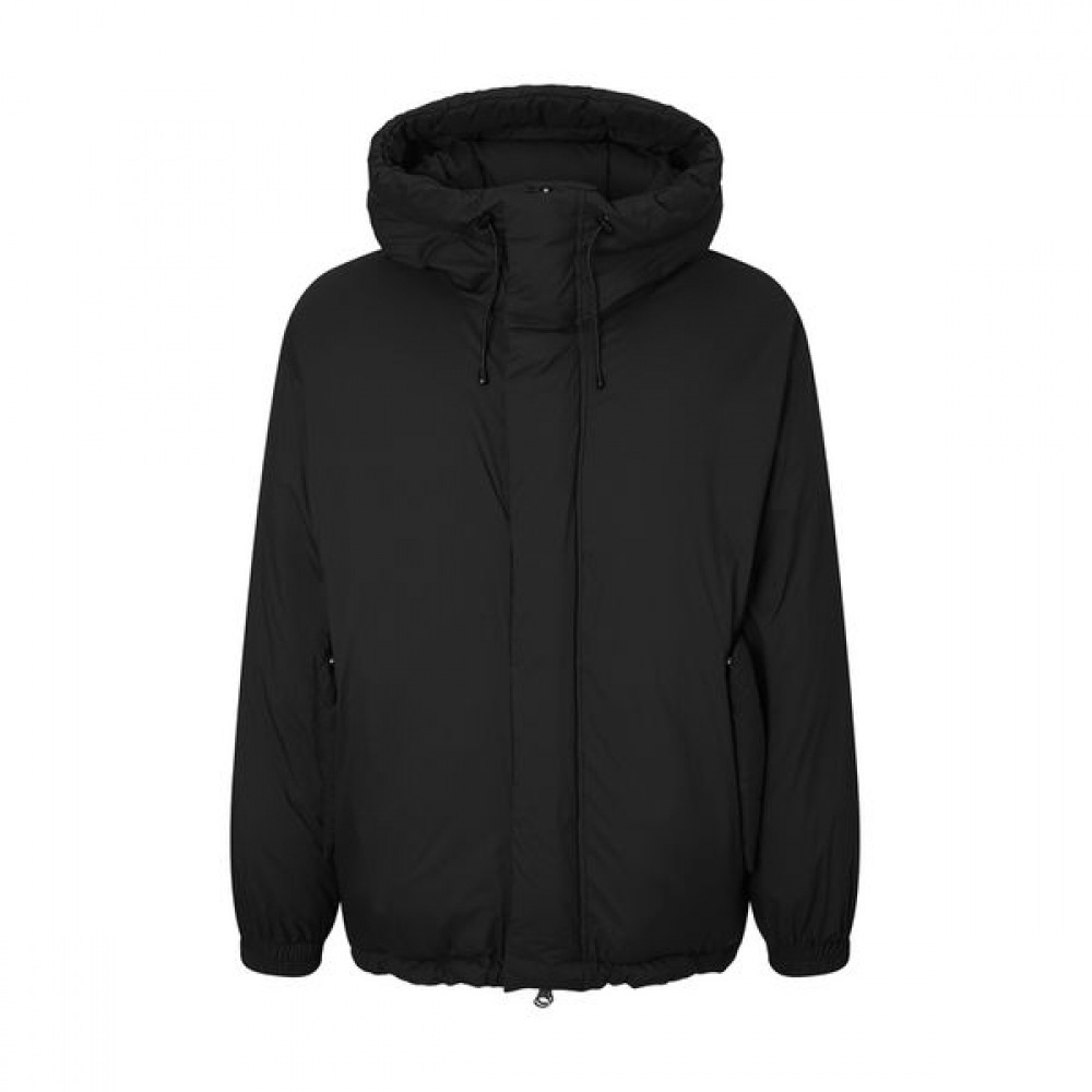 [ヘッジズ] 24FW ブラックリバーシブルパッド入りジャンパー WHJU4D809BK