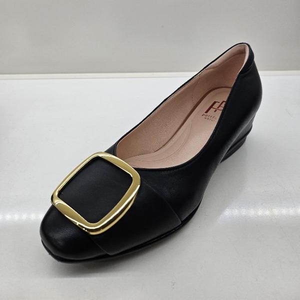 HC12 女性 厚底 セミフォーマル シューズ 女性 快適 スクエア装飾 厚底 セミフォーマル (S41380385)