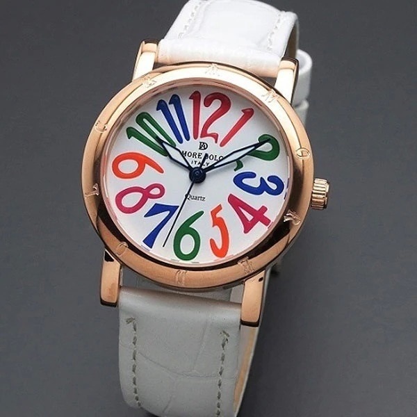 取寄品 正規品 AMORE DOLCE 腕時計 AD18303-PGWHCL/WH ラウ