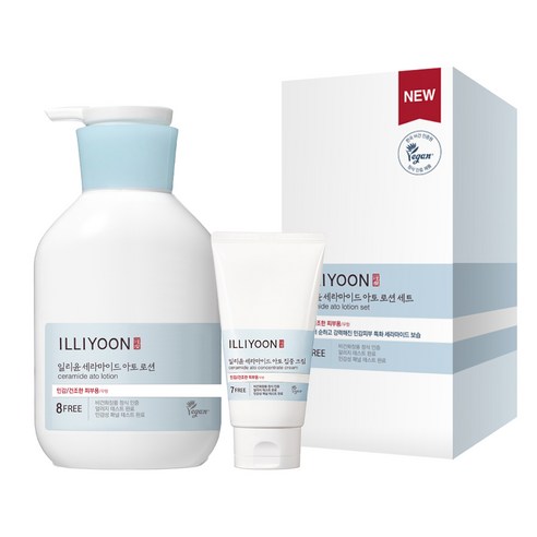 イリユン セラミド アトローション 528ml + 集中クリーム 150ml セット