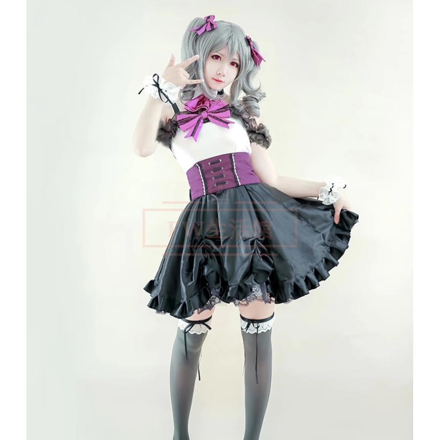 【新品開催 即納】アイドルマスター シンデレラガールズ 神崎蘭子 コスプレ衣装 ウィッグ コスチューム 演出服 アニメ ゲーム ハロウィン cosplay 変装