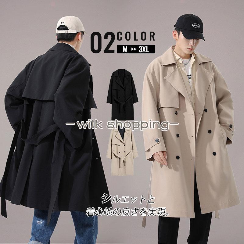 【急速出荷!】コート チェスターコート オーバーサイズ メルトン スタンダーカラー ルーズ 韓流 韓国ファッション 通勤 通学 カジュアル チェスターコート