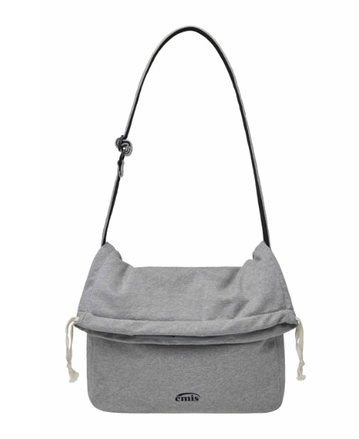 [EMIS] JERSEY FOLDING CROSSBODY バッグ★新作・24AW★韓国★ JERSEY FOLDING CROSSBODY BAG（ショルダーバッグ）｜EMIS