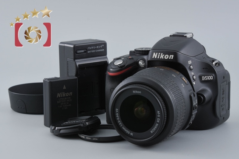 D5100 18-55 VR レンズキット シャッター回数僅少